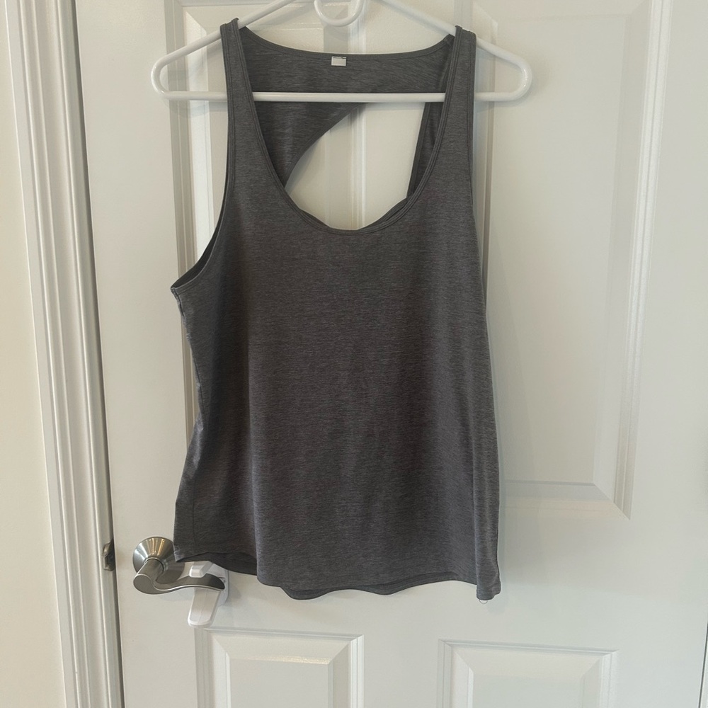 ALO Yoga Charcoal Tank Top
